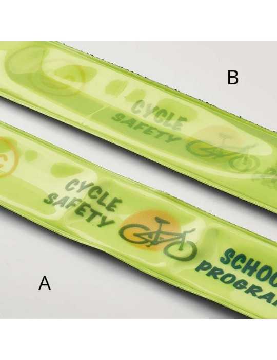 Bracelet slap personnalisé néon - Goodies Pub France