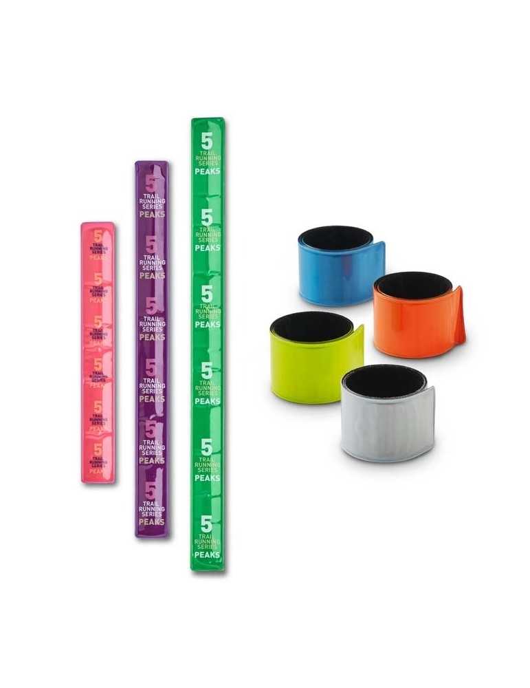 Bracelet slap promotionnel néon en plusieurs couleurs