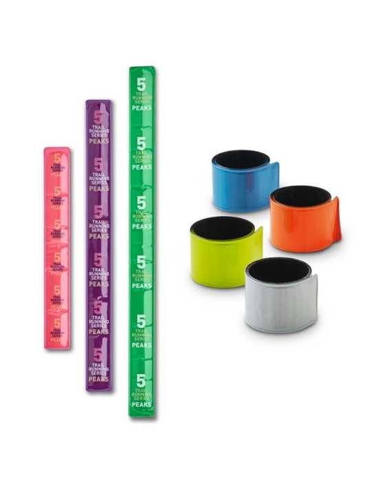Bracelet slap promotionnel néon en plusieurs couleurs
