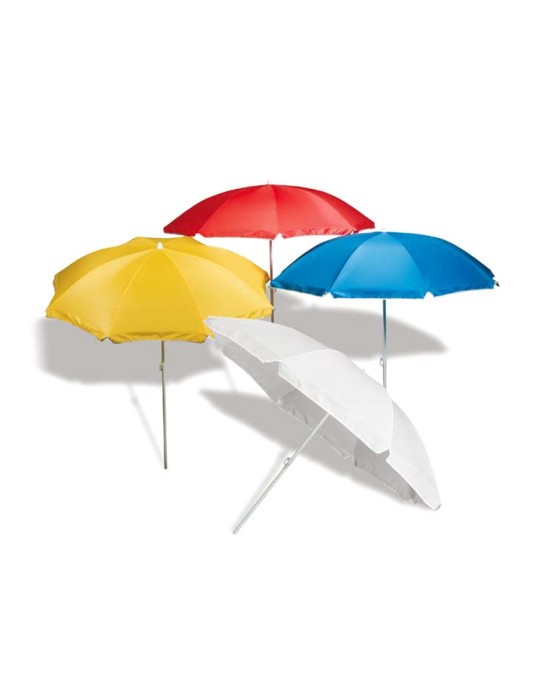 Parasol publicitaire de plage personnalisé pas cher