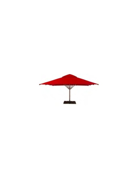 Parasol publicitaire double toit personnalisé