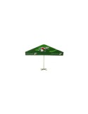 Parasol publicitaire géant 5x5 m personnalisé