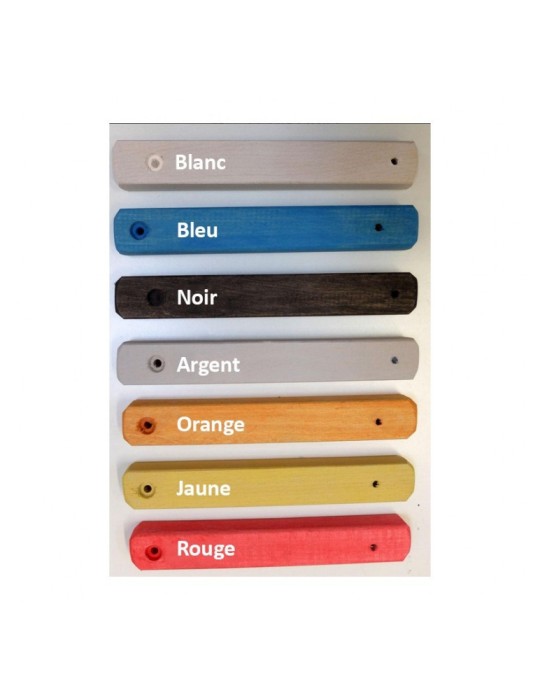 Transat publicitaire banc en bois personnalisé