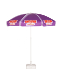 Parasol publicitaire rond personnalisé pas cher