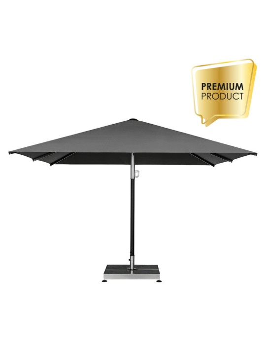 Parasol publicitaire anti-vent tempête personnalisé