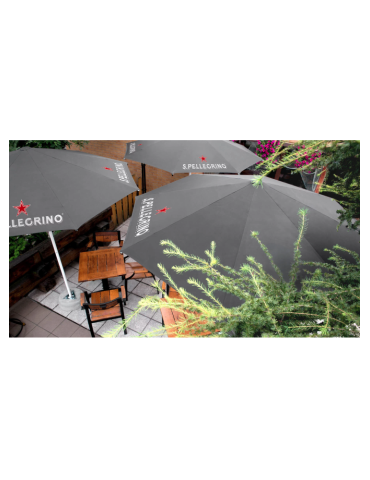 Parasol publicitaire ECO personnalisé pas cher