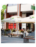 Parasol publicitaire FlexiScope personnalisé