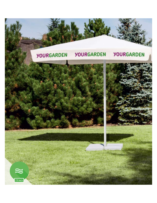 Parasol publicitaire Rectangle personnalisé