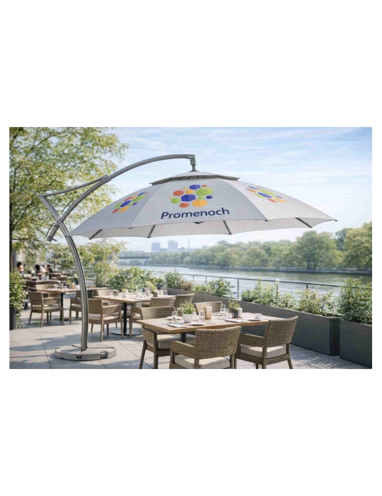 Parasol publicitaire Imperia Sun personnalisé