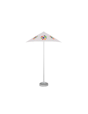 Parasol publicitaire Eco Sun personnalisé 2