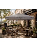 Parasol publicitaire Tropica personnalisable