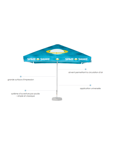Parasol classique promotionnel pas cher cadeau entreprise pas cher 2