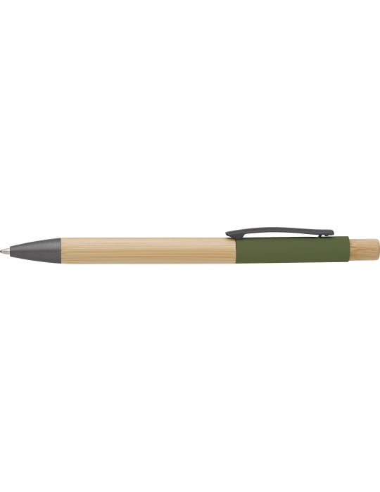 Stylo Bille et Personnalisable en Bambou Cesar