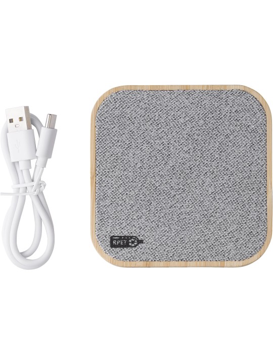 Chargeur à induction en bambou - Pratique