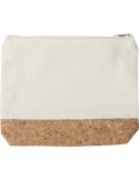 Trousse de toilette en coton et liège Teagan