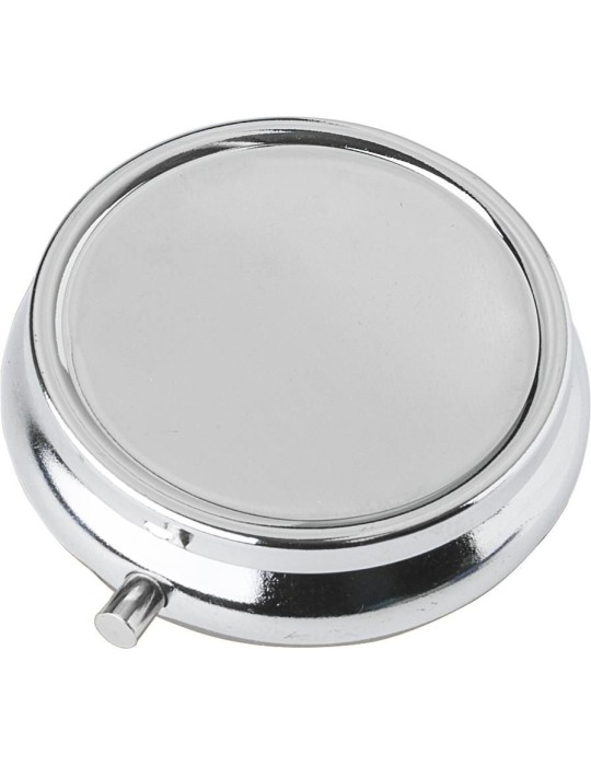 Boîte à pilules personnalisée - Pratique Metal Zara pas cher