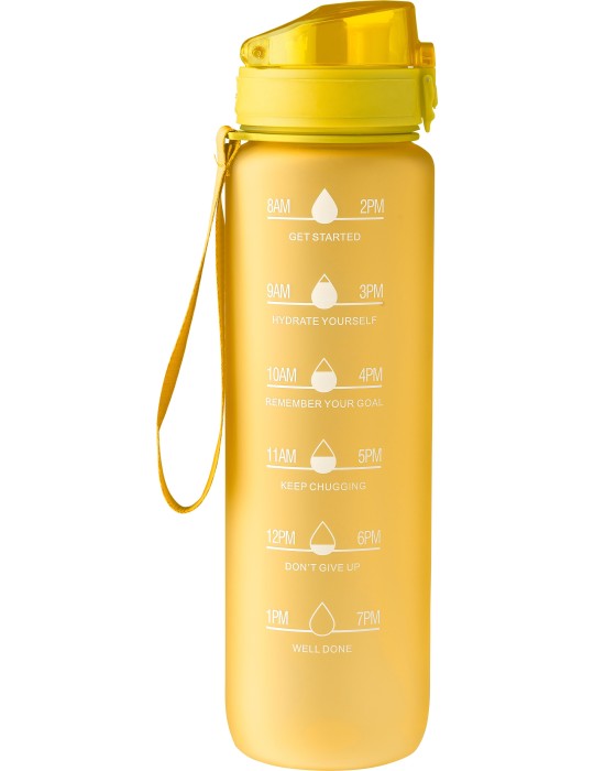 Gourde en rPET touché gomme 1000 ml Personnalisée - Pas cher