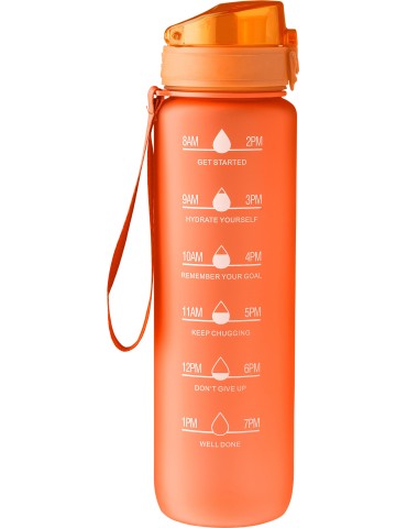 Gourde en rPET touché gomme 1000 ml Personnalisée - Pas cher