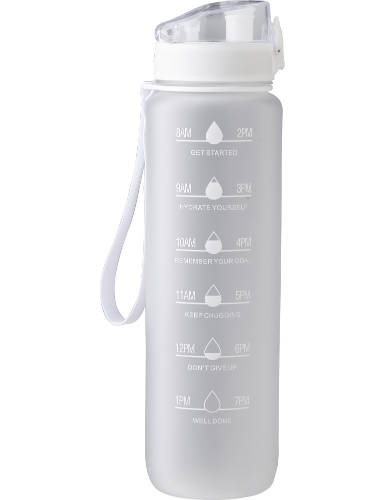 Gourde en rPET touché gomme 1000 ml Personnalisée - Pas cher