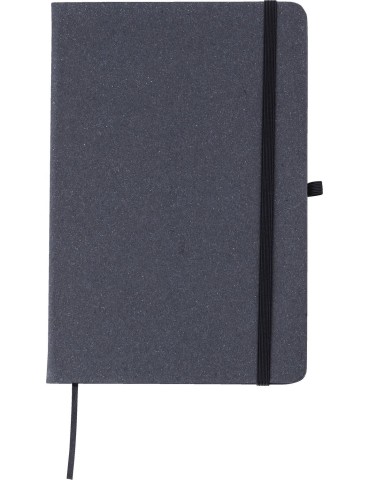 Carnet A5 en cuir recyclé - Cadeau d'entreprise élégant