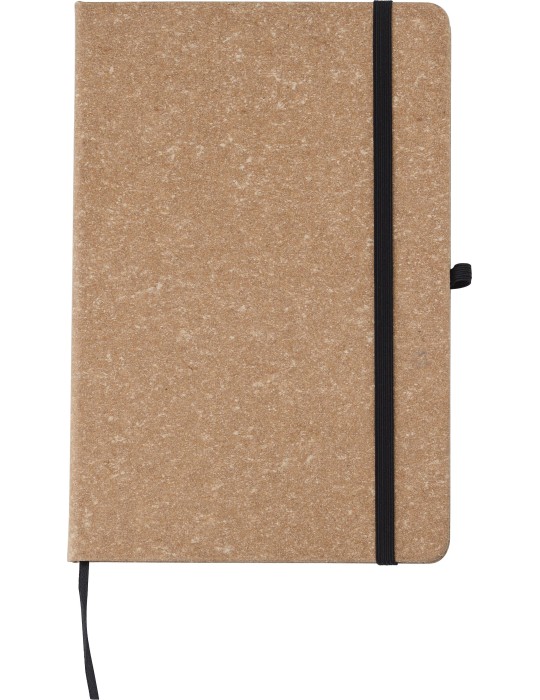 Carnet A5 en cuir recyclé - Cadeau d'entreprise élégant