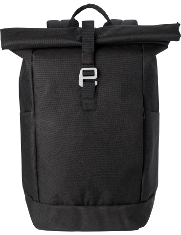 Sac à dos porte-ordinateur roll-top en polyester 600D - Oberon