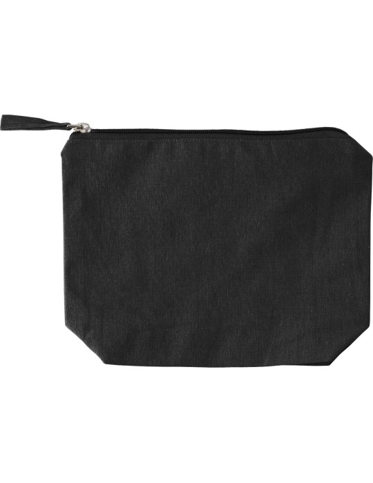 Trousse de maquillage personnalisée en coton recyclé Cressida pas cher