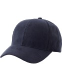 Casquette 6 panneaux en suédine Orion