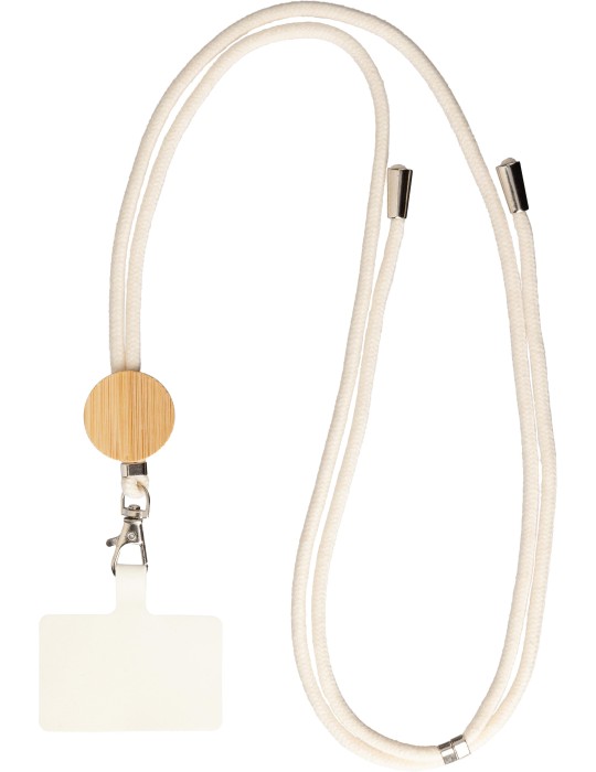 Porte-téléphone en coton Lanyard Personnalisé - Lucia