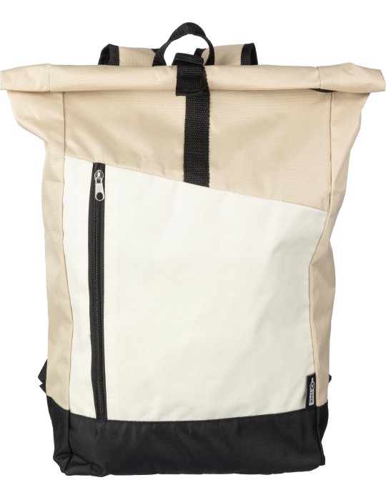 Sac à dos roll-top en rPET Personnalisé pas cher - Marlene