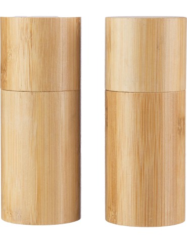 Set de moulins à sel et poivre Christine | Bambou | 2 pcs