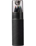 Tube en carton recyclé de 6 crayons Beate
