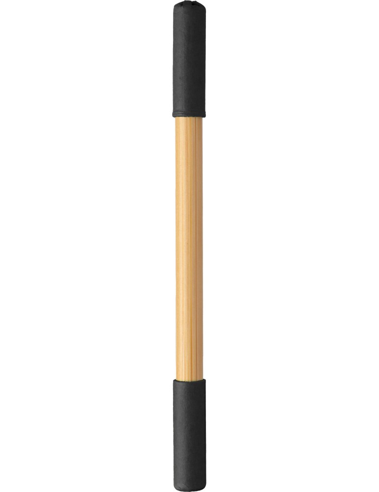 Crayon et Stylo en Bambou - Pratique Personnalisée pas cher