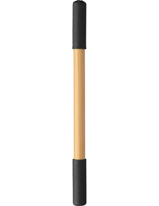Crayon et Stylo en Bambou - Pratique Personnalisée pas cher
