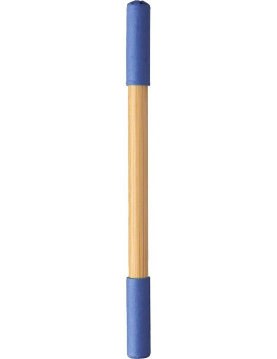 Crayon et Stylo en Bambou - Pratique Personnalisée pas cher
