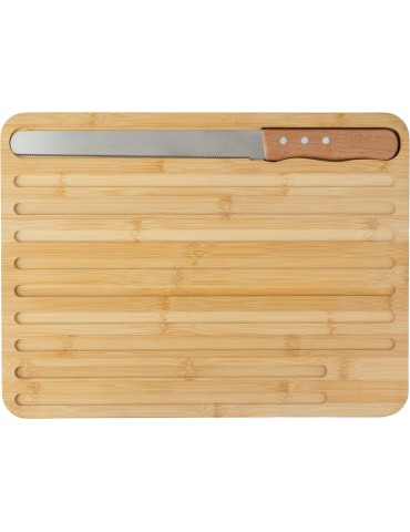 Planche à Pain en Bambou - Cadeau Pratique Personnalisée pas cher