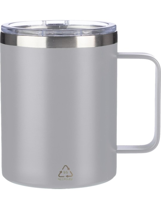 Mug Incassable en Acier Inoxydable - Renate Personnalisée pas cher