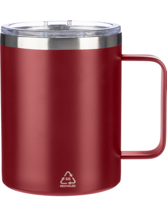 Mug Incassable en Acier Inoxydable - Renate Personnalisée pas cher
