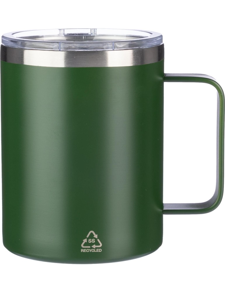 Mug Incassable en Acier Inoxydable - Renate Personnalisée pas cher
