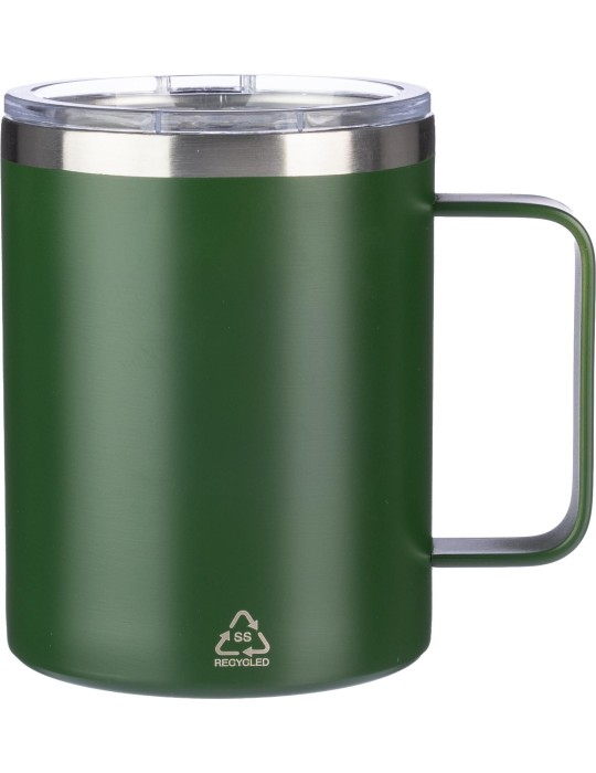 Mug Incassable en Acier Inoxydable - Renate Personnalisée pas cher
