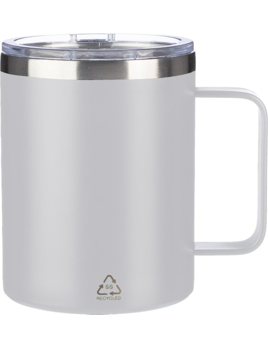 Mug Incassable en Acier Inoxydable - Renate Personnalisée pas cher