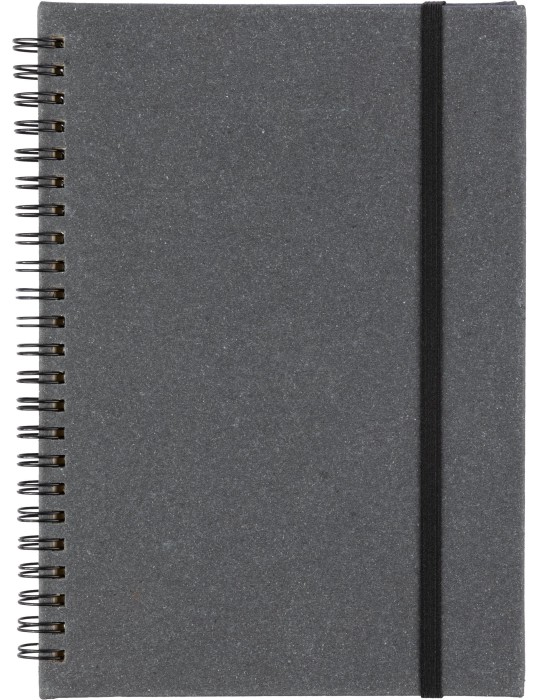 Carnet A5 en cuir recyclé personnalisé - et élégant pas cher