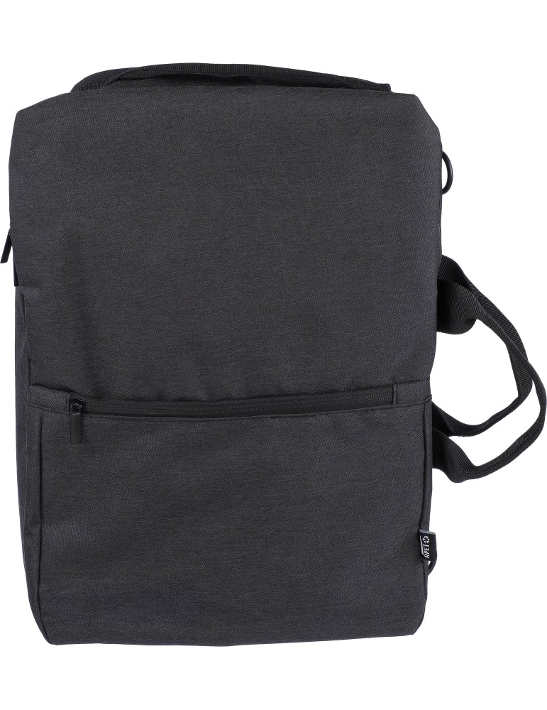 Sac à dos porte-ordinateur de 15'' en polyester rPET 300D personnalisé Mallory