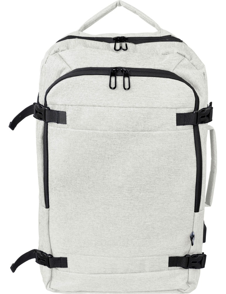 Sac à dos porte-ordinateur de 17'' en polyester rPET 300D personnalisé Malcolm