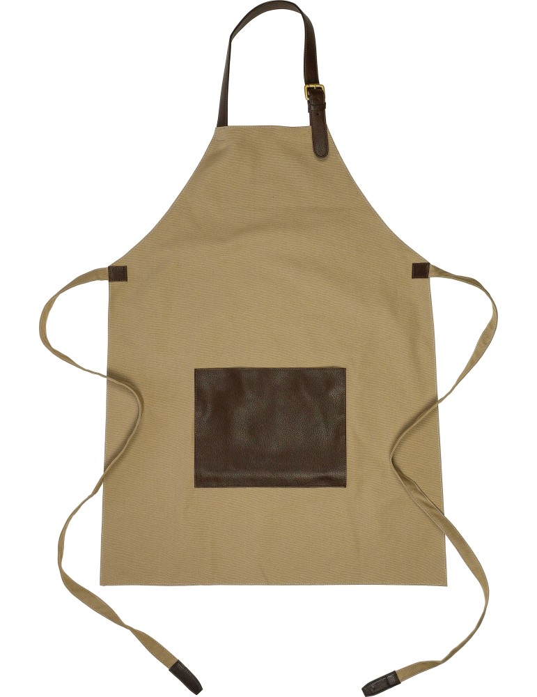 Tablier en canvas 450 g/m2 personnalisé Maria