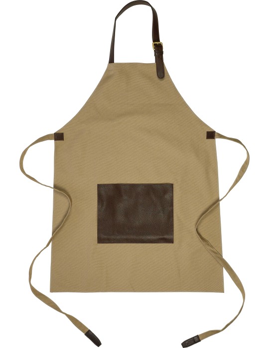 Tablier en canvas 450 g/m2 personnalisé Maria