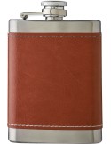 Flasque en acier inoxydable et PU de 100 ml Cedric
