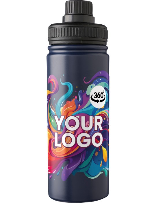 Gourde isotherme de 500 ml en acier inoxydable personnalisée Chad