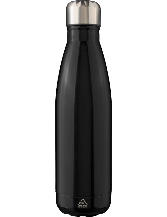 Gourde simple paroi en acier inoxydable recyclé de 650 ml personnalisée Cliff
