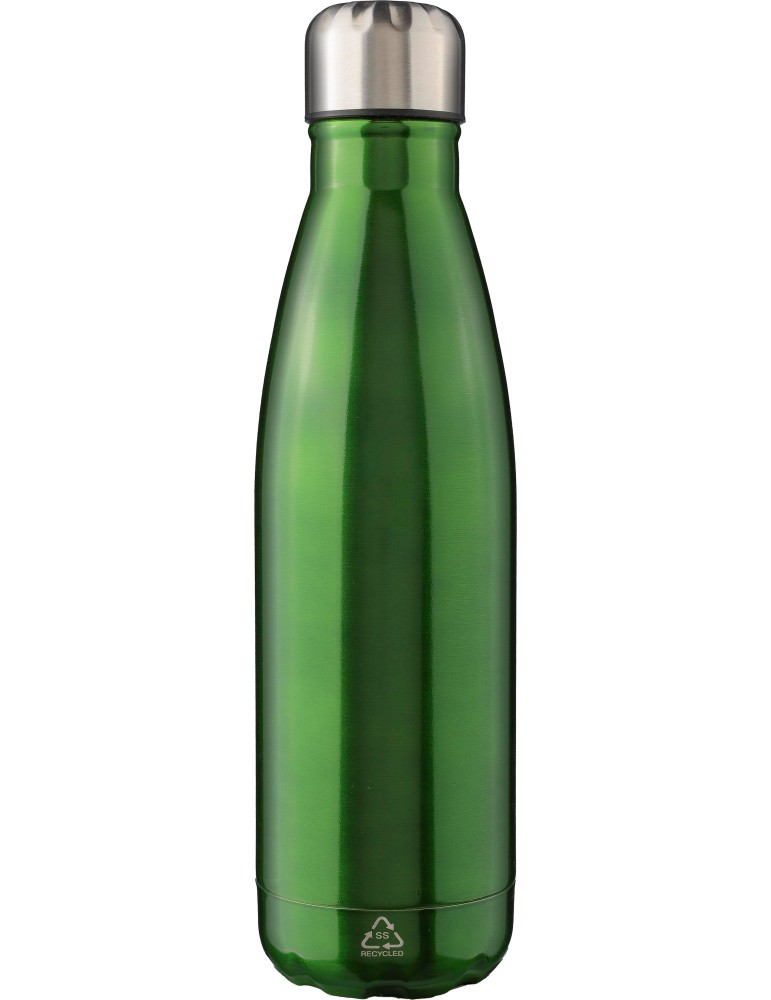 Gourde simple paroi en acier inoxydable recyclé de 650 ml personnalisée Cliff